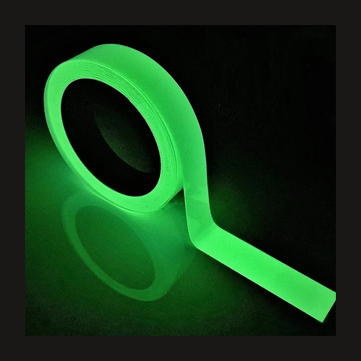 اذهب للأعلى شقي صامتة  Traka fluorescentna zelena samolepljiva, 10mm/10m :: MikroPrinc