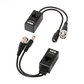 Adapter BNC M + 2.1/5.5mm - RJ45 + 2.1/5.5mm M set 2/1