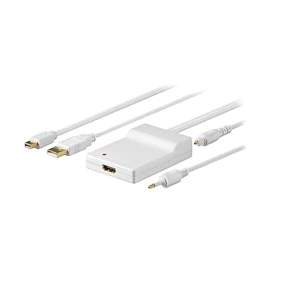 Adapter HDMI AF OUT - USB AM + Displayport mini M + Toslink M IN