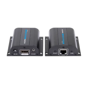 Adapter HDMI AF - RJ45 F CAT6 sa IR funkciom, set 2/1 do 60m