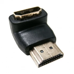 Adapter HDMI AM - HDMI AF ugaoni 90°