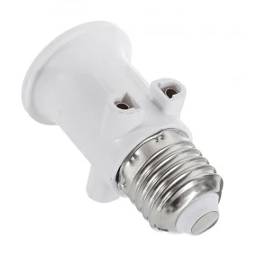 Adapter sijalični E27 M - E27 F/Euro utičnica