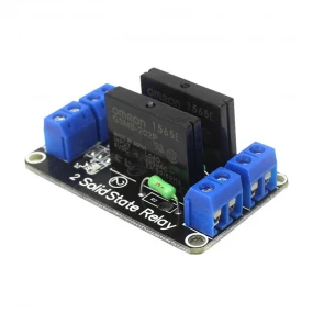 Arduino relejni modul 2xSSR, 5V (240V, 2A)