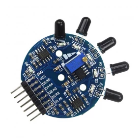 Arduino senzor plamena 5x