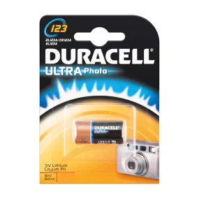 Baterija Duracell CR123, Li 3V