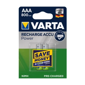 Baterija punjiva Varta Ni-MH 1.2V, 800mAh AAA, blister 2/1