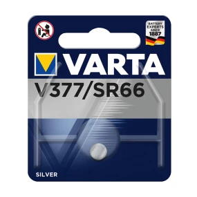 Baterija Varta 377 (SR66), silver oxide 1.55V