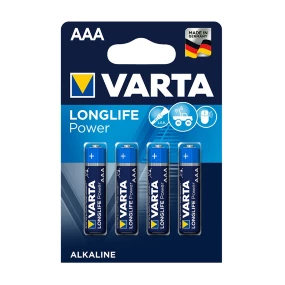 Baterija Varta alkalna AAA (LR03), 1.5V, blister 4/1