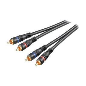 Kabl 2xRCA M - 2xRCA M OFC, 3m