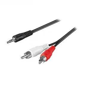 Kabl 2xRCA M - 3.5mm ST M, 15m