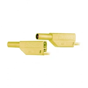 Kabl ban 4mm SR - ban 4mm SR žuti Staubli SLK-4A-F25, 3m, 2.5mm2