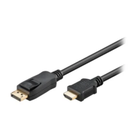 Kabl Displayport M - HDMI AM, 4K 60Hz, 5m