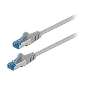 Kabl mrežni pin - pin cat6A S/FTP 0.25m, sivi