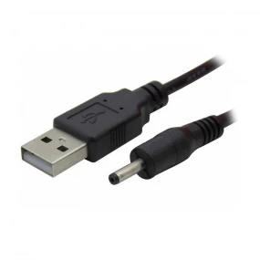 Kabl napojni 1.1x3.5 - USB 2.0 AM, 1m