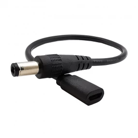 Kabl napojni 2.1/5.5 - USB BF micro, 0.2m