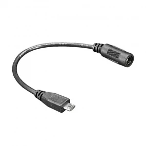 Kabl napojni 2.1x5.5 M - USB BM micro, 0.2m
