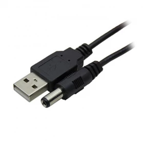 Kabl napojni 2.1x5.5 - USB 2.0 AM, 1m