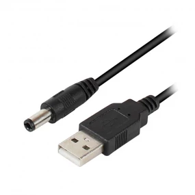 Kabl napojni 2.5x5.5 - USB 2.0 AM, 1m