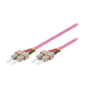 Kabl optički mrežni OM4, SC-SC multimode duplex (50/125u), 3m