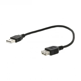Kabl USB 2.0 AM - USB AF, 0.20m