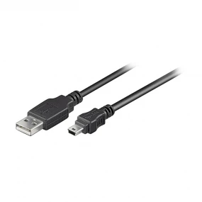 Kabl USB 2.0 AM - USB BM mini 5pin, 0.15m