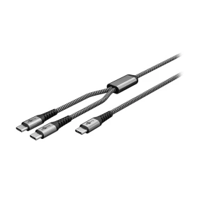 Kabl USB 2.0 CM - 2xUSB CM, 1.5m