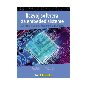 Knjiga Razvoj softvera za embeded sisteme-Programiranje Arduino