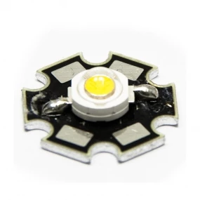 LED HI Power 1W bela topla 3000K, 120°