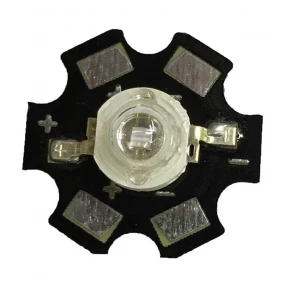 LED HI Power 1W UV 380-385nm, 120°