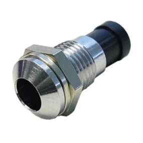 LED kućište 3mm metalno OUT metalik