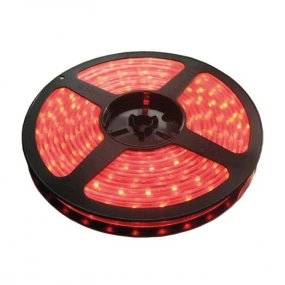 LED traka crvena, 330xLED3528, vodootporna, kotur 5m