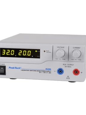 Napajanje PeakTech 1535, 1-32VDC, 0-20ADC