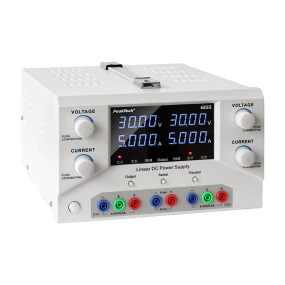 Napajanje PeakTech 6193, 2x(0-30)VDC, 2x(0-5)ADC, 5V/1A, USB