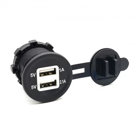 Naponski adapter ugradni, 12VDC/5VDC(2xUSB), 3.1ADC