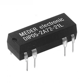 Reed relej DIP12-2A72-21L (12V, 2xR)