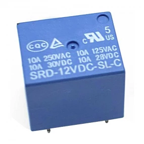 Relej SRD-12VDC-SL-C (12V, 10A, 1xM+R)