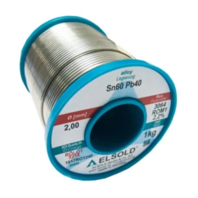 Tinol žica Elsold Sn60/Pb40, 2mm 1kg