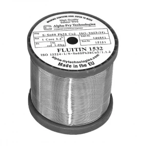 Tinol žica Fluitin 1532 1mm 1kg Sn60Pb38Cu2