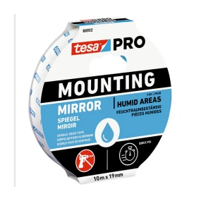 Traka TESA dvostrano lepljiva 19mmx10m bela