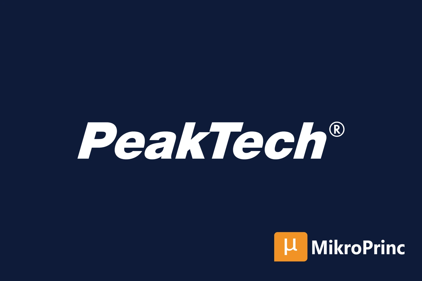 PeakTech logo brenda.